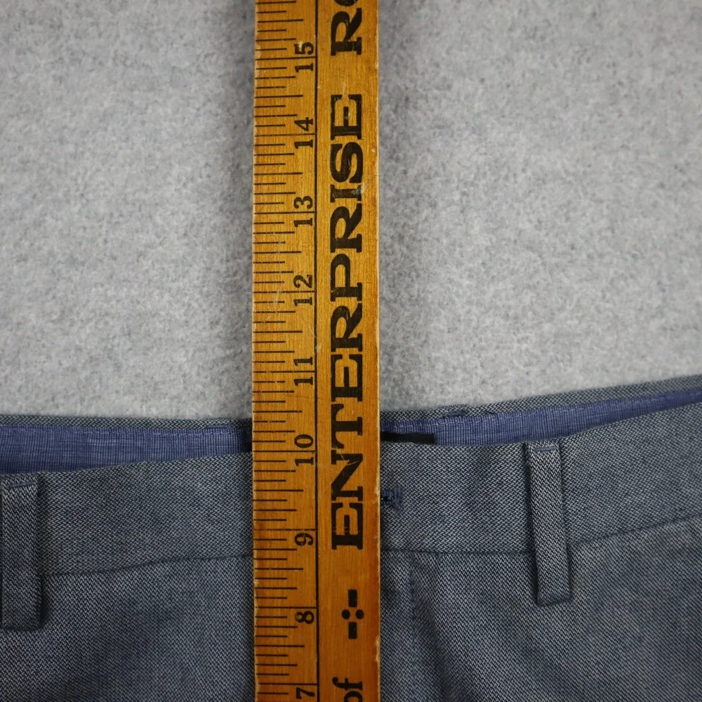 Banana Republic Kentfield Pant Mens 32x30 Blue Cotton Chino Trousers Straight